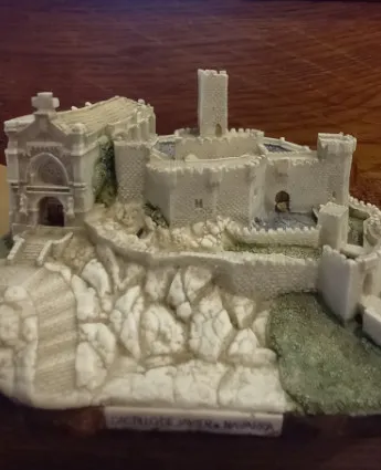 Maqueta Castillo resina